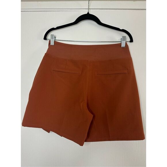 Athleta Endless Pleated Skort In Rust Orange Size 6 - Picture 3 of 6